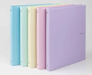 KARIS A4 PVC PASTELIN Apricot